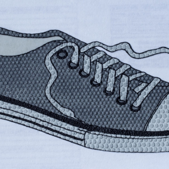 In nổi trên Vải